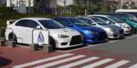 Fukuoka Custom Car Show 2010 - Car Park - Evo X 1